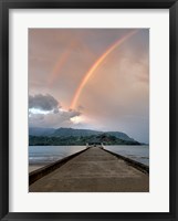 Framed Rainbow Pier III