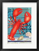 Framed New England Lobster