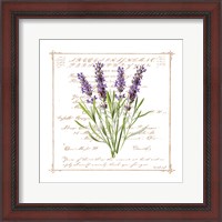 Framed 'Floral III' border=