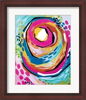 Framed 'Abstract II' border=