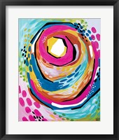 Framed 'Abstract II' border=