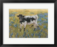 Framed Cutie in the Bluebonnets