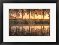 Framed Sunrise in the Netherlands