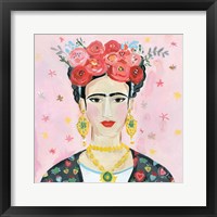 Framed Homage to Frida Shoulders