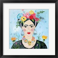 Framed Homage to Frida II Shoulders