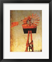 Framed Chip's Windmill I