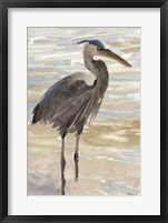 Framed Heron in Water