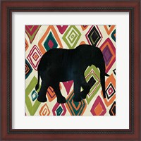 Framed 'African Animal I Jewel' border=