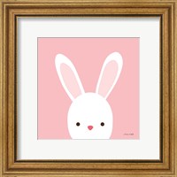 Framed 'Cuddly Bunny' border=