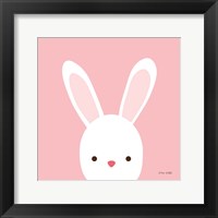 Framed Cuddly Bunny