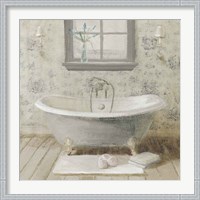 Framed Victorian Bath I Neutral