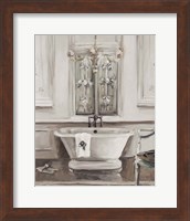 Framed 'Classical Bath III Gray' border=