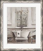 Framed 'Classical Bath III Gray' border=