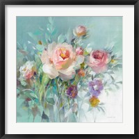 Framed Summer Garden Roses