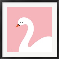 Framed Swan