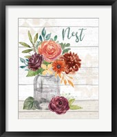 Flower Fest VI Framed Print