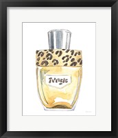 Framed 'Glamour Pup Perfume IV' border=