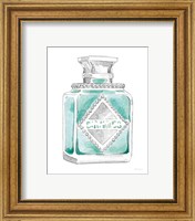 Framed 'Glamour Pup Perfume III' border=