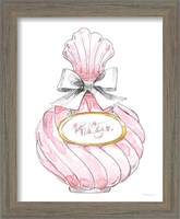 Framed 'Glamour Pup Perfume II' border=