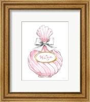 Framed 'Glamour Pup Perfume II' border=