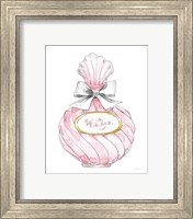 Framed 'Glamour Pup Perfume II' border=