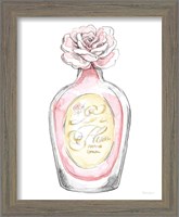 Framed 'Glamour Pup Perfume I' border=