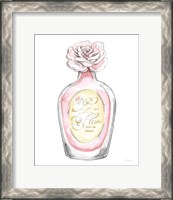 Framed 'Glamour Pup Perfume I' border=