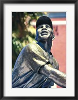 Framed Willie Mays Statue In AT&T Park, San Francisco, California