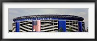 Framed Facade Of Shea Stadium, Queens, New York
