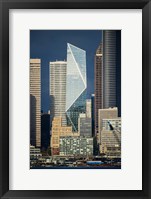 Framed Modern Architecture In City, Seattle, Washington