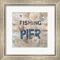 Framed 'Fishing Pier' border=