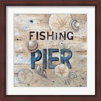 Framed 'Fishing Pier' border=