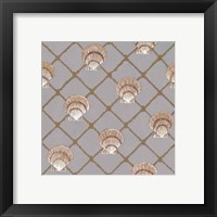 Framed 'Scallop Shell Net' border=