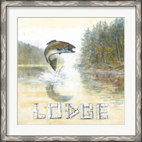 Framed 'Lodge' border=