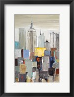 Framed New York Skyline I