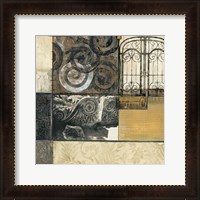 Framed 'Classical Ruins I' border=