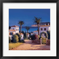 Framed Mediterranean Morning Shadows II