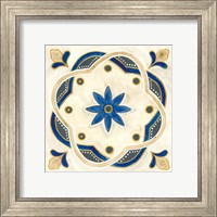 Framed 'Timeless Tiles I' border=