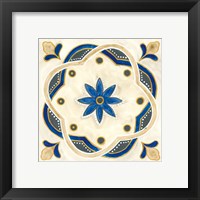 Framed 'Timeless Tiles I' border=