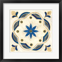 Framed 'Timeless Tiles I' border=