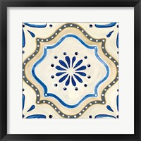 Framed 'Timeless Tiles III' border=