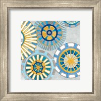 Framed 'Circle Delight IV' border=