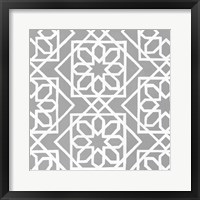 Framed Latticework Tile III