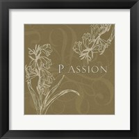 Passion Framed Print