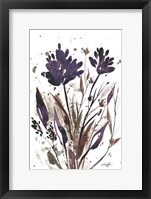 Floral Music II Framed Print