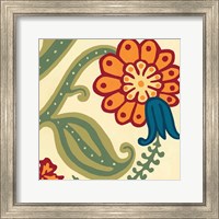 Framed 'Wallflower I' border=