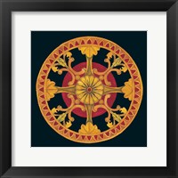 Rosette III Framed Print