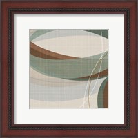 Framed 'Mint Ripple III' border=