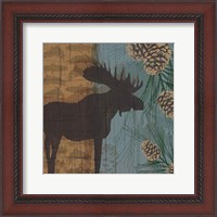 Framed 'Yellowstone Park II' border=