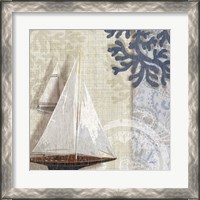 Framed 'Sailing Adventure I' border=